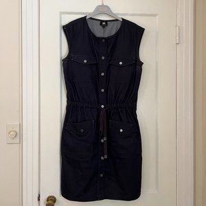 W by Worth sleeveless stretch denim dress